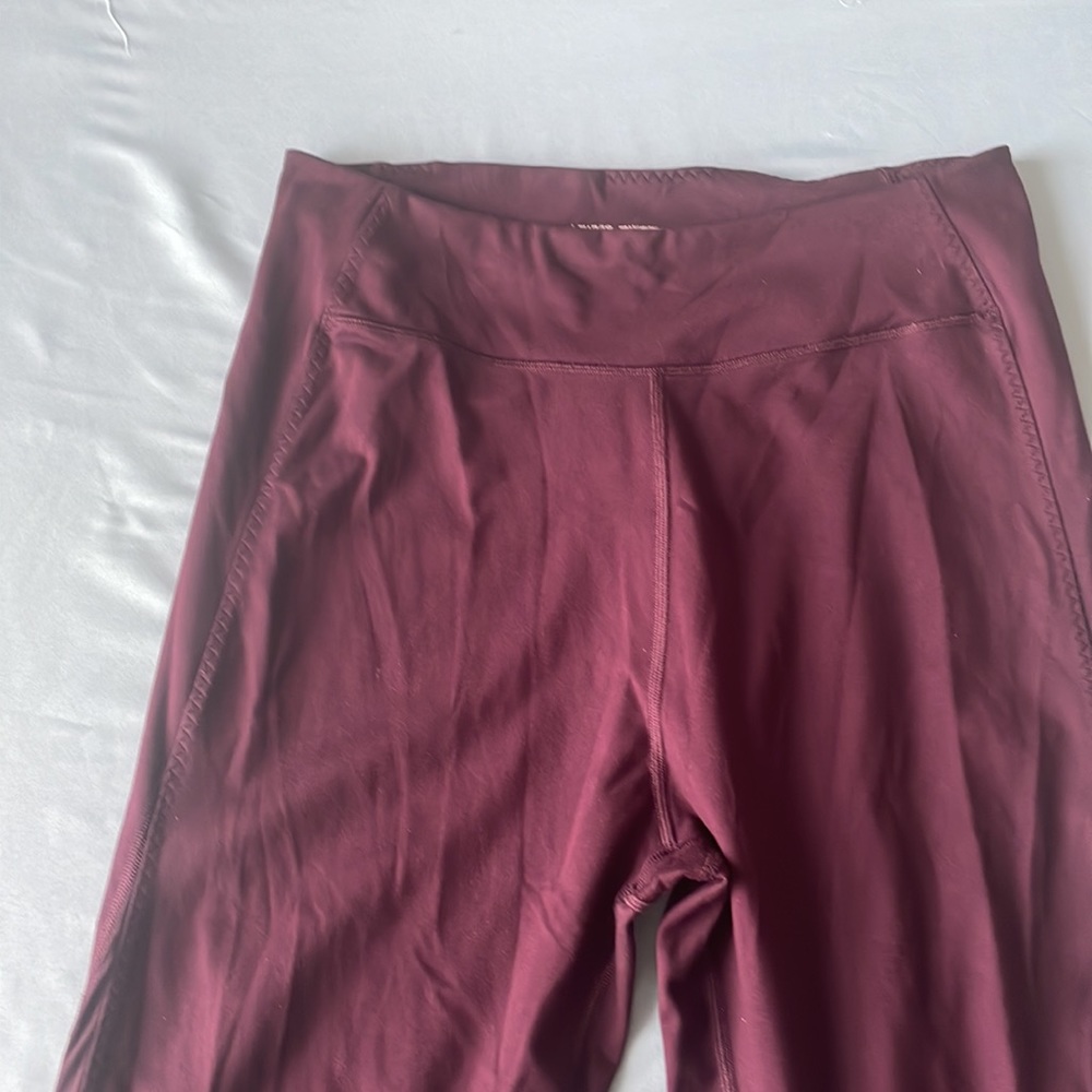 Maroon Victoria secret workout pants. - Picture 2 of 11